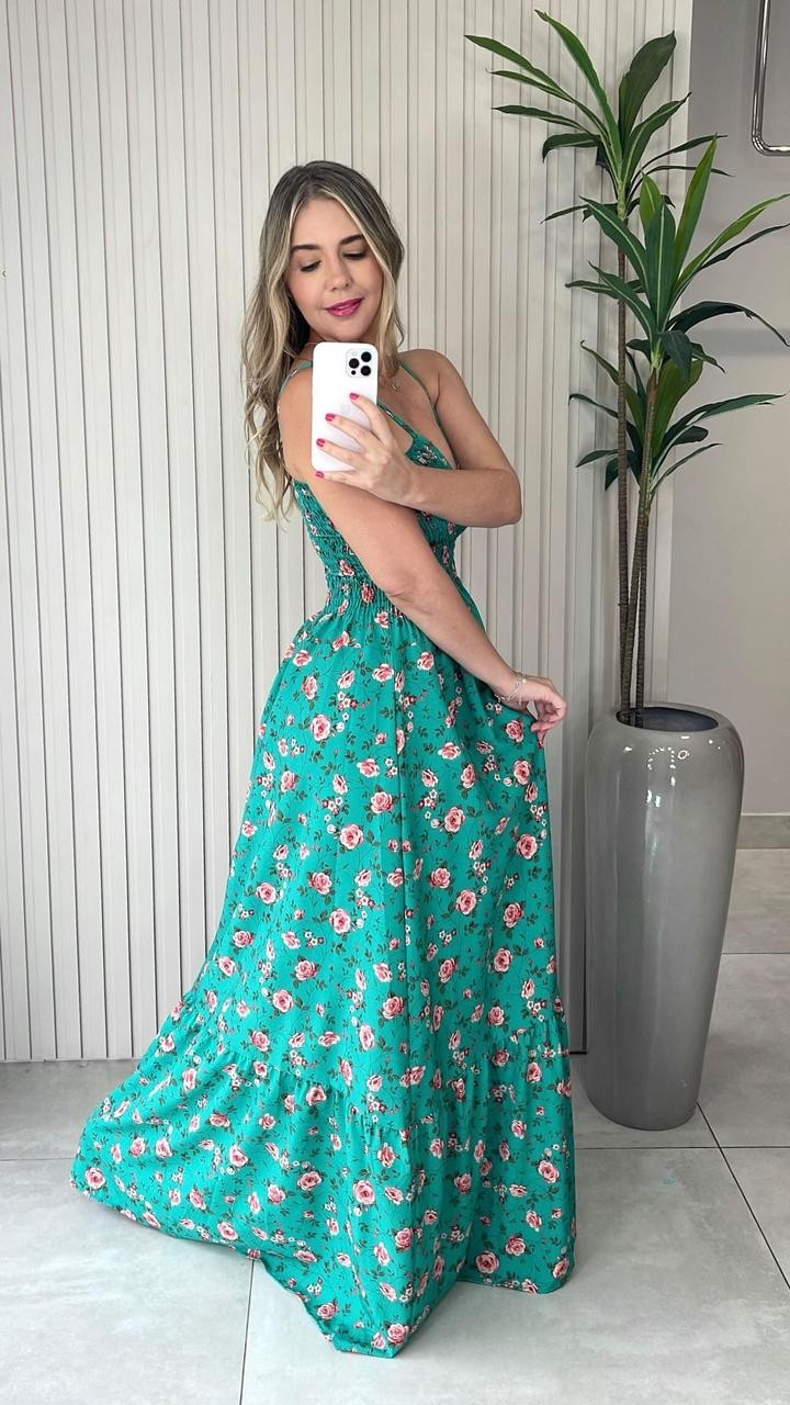 Vestido Alça Lastex