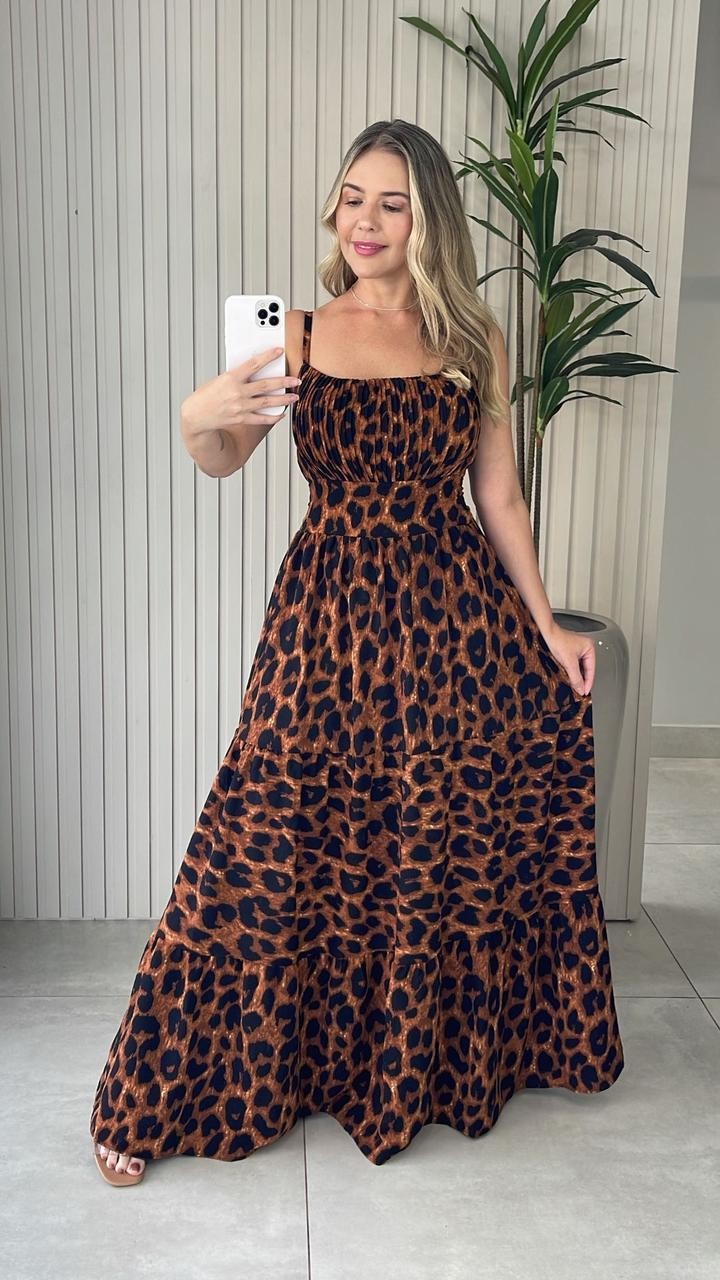 Vestido Animal Print